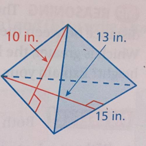 Find the surface area of the regular pyramid !! Please helppp