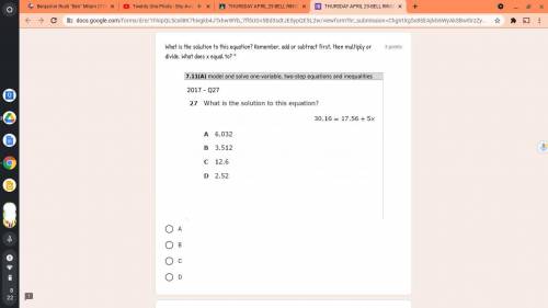 Could someone help me? Will mark brainlist! Also, explain how you got the answer.