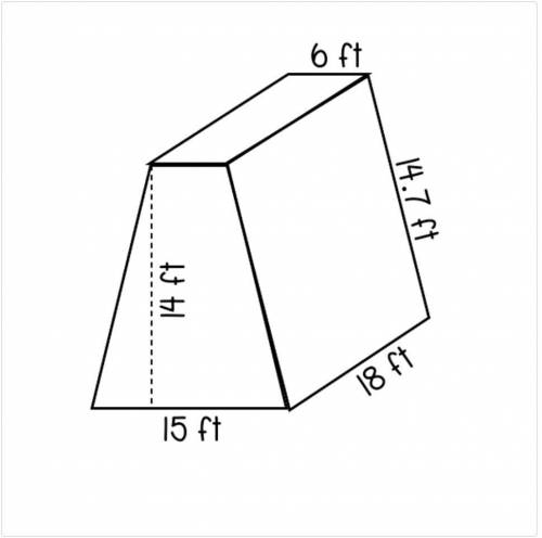 Can someone help me find the volume of this shape please?