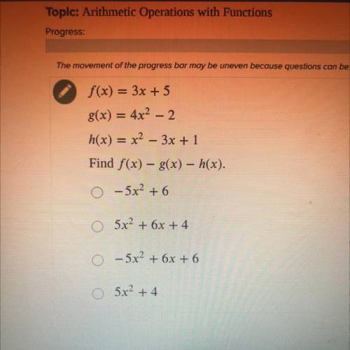 Who’s good with arithmetic operations with functions. I need help!