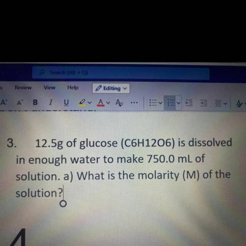 Need help to find the molarity. Please help!