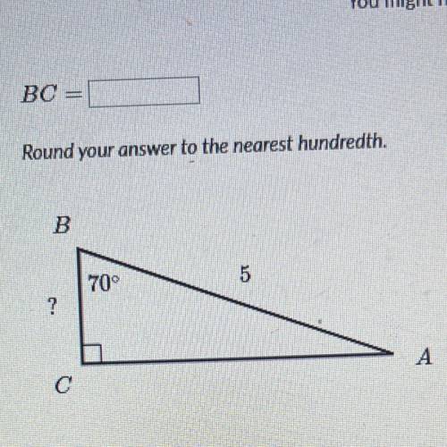 What is the answer of BC equal to