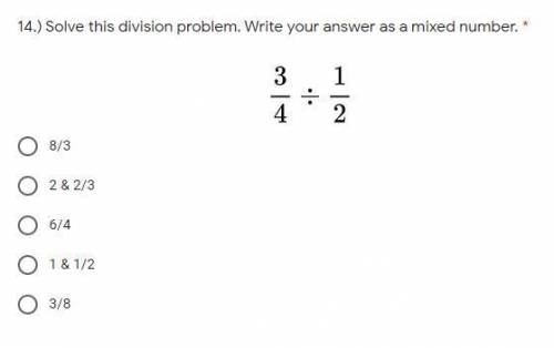 Solve this division problem. Write your answer as a mixed number.