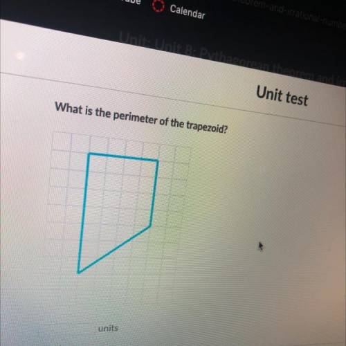 ASAP 
What is the perimeter of the trapezoid?