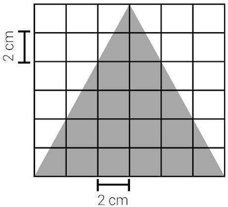 A puzzle is shown below. Which of the following is the closest to the area of the shaded portions o