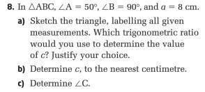 Help me figure out this gr11 trig key concepts question.