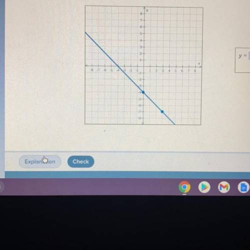 Can you guys help? It’s writing an equation of line given.