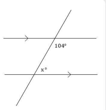 29.Consider the diagram below. Solve for x.
