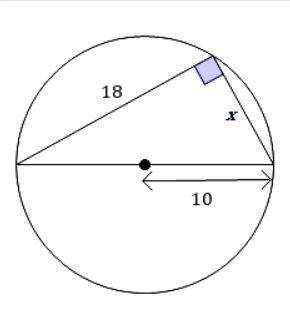 51. Find the length of the unknown side x of this triangle, evaluate your answer to two decimal pla