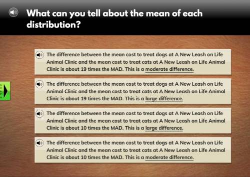 WHAT CAN YOU TELL ABOUT THE MEAN OF EACH DISTRIBUTION? I NEED HELP QUICK!!! PLS I NEED TO FINISH TH