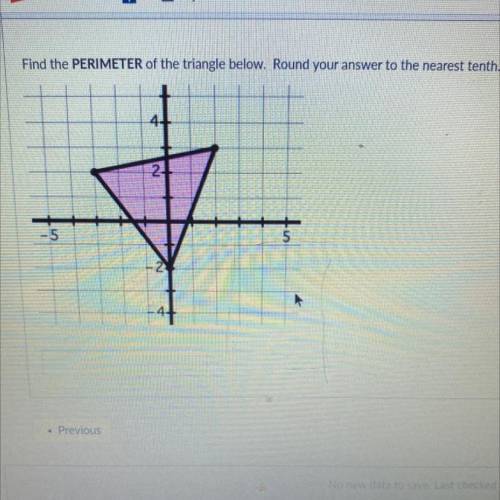 Find perimeter of triangle I’ll mark brainiest whoever get it correct