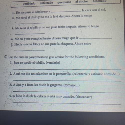 I NEED HELP! PLEASE
Can you please help me on Part C #1-3