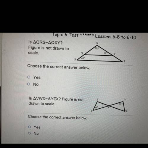 I need help with math test!!!