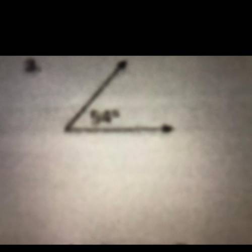 Give The measures of the angle that is complementary to the given angle