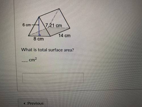 What is the total surface area