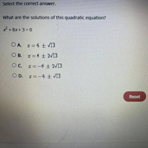 Can someone please help me with this test question?