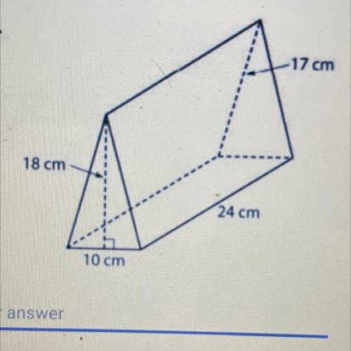 What’s the surface area of the figure? have a good day