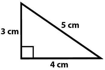 Find the area of the triangle below