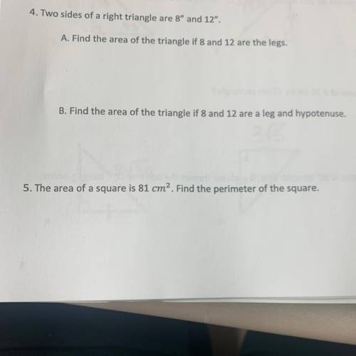 Need the answers and work for number 4 Asap!
