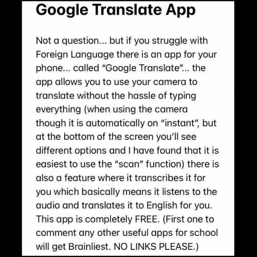 Struggling with Foreign Language? NO LINKS!!