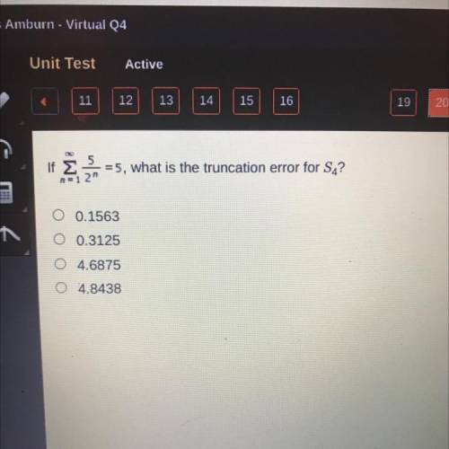 What is the truncation error for S4