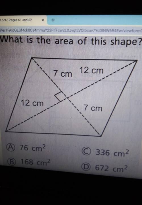 What is the area of this shape?HELP MEHHHH ​