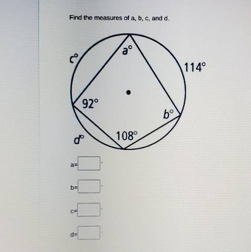 Aghhhh I need help asap Does anyone know how to solve this circular theorem problem?

(The 114