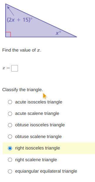 No links! im suuuuper d u m b so um- help? please? I dont think its a right isosceles either T^T
