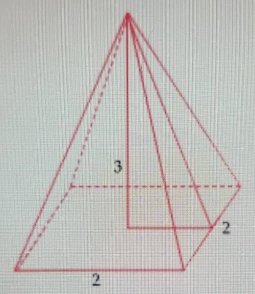 Find the lateral area for the regular pyramid- L. A. =​