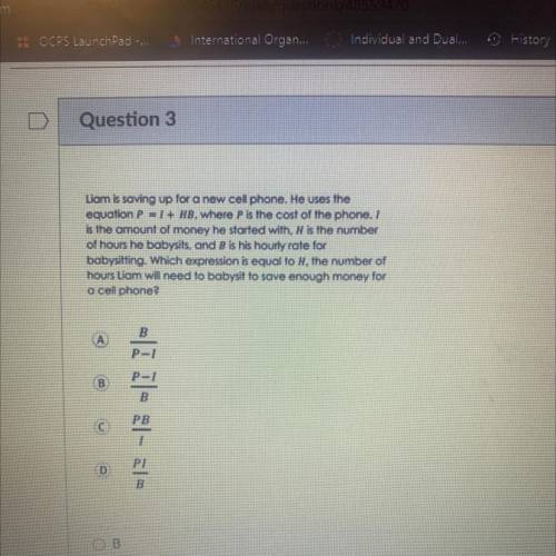 Could you help me with this question