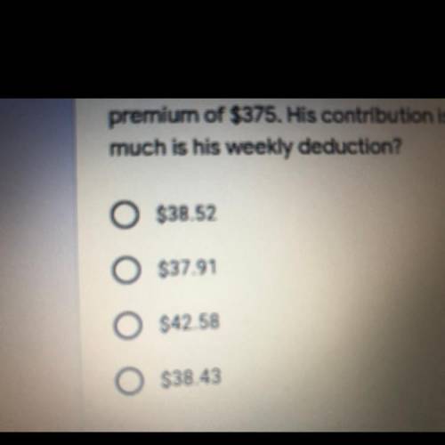 Ka-Sean Hall has a single membership in his health insurance program. The total

cost is $4,856 an