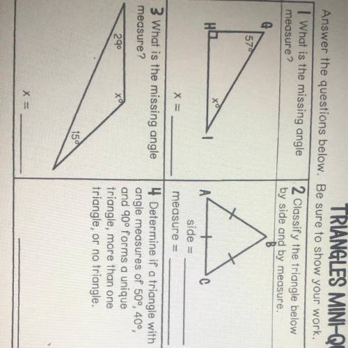 Help with math How are angles and triangles related?