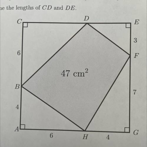 Problem of the Week

Problem C
Locate the Fourth Vertex
Quadrilateral BDFH is constructed so that