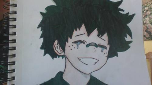RATE MY DRAWING PLEASE AND TELL ME WHO I SHOULD DRAW NEXT ANIME THEME