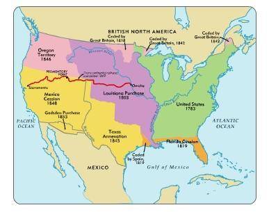 Who did the United States acquire the Texas Annexation from in 1845?

Spain
Mexico
France
Great Br