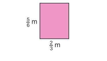 What is the area of the rectangle below?