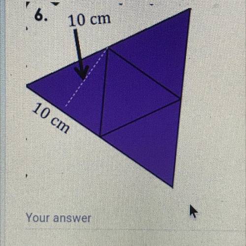What is the total surface area of the figure?