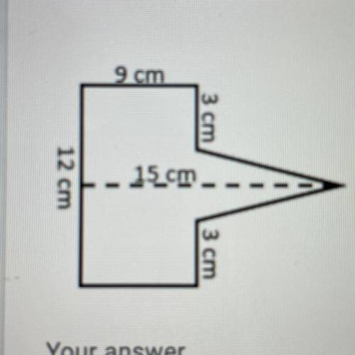 Find the area. Answer without units. (picture)