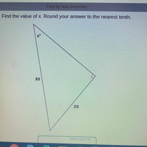 SOMEONE PLEASE HELP! I need to find the value of X and round to the nearest tenth