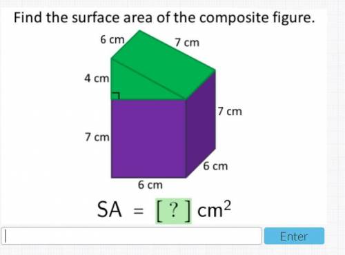 Surface Area of this Composite Figure.