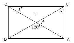 HELP DUE IN 10 MINS!

Given that QUAD is a rectangle, QS = 17, and QD = 16 find the length of DU a