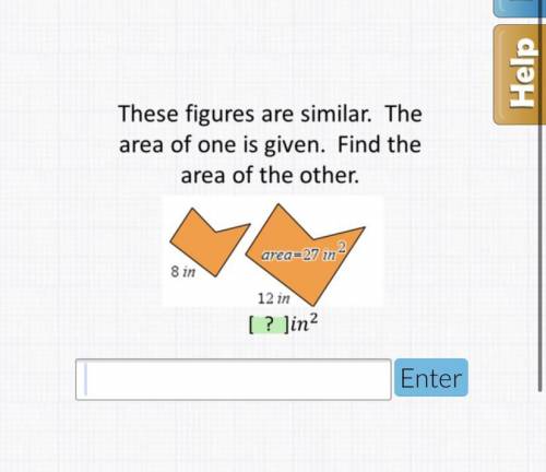 What’s the area of the other figure?