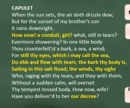 Read the following extract from Act 3 scene 5 of 'Romeo and juliet' and then then answer the questi