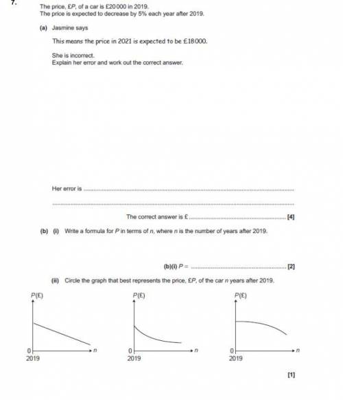 7. need help with this question 
will give brainliest