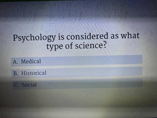 Psychology is considered as what type of science?