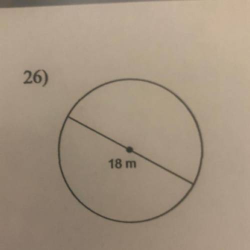 Find the circumference and area