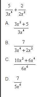 Add the following rational expressions and simplify.