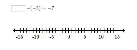 Find the missing value.
Hint: Use the number line to find the missing value.