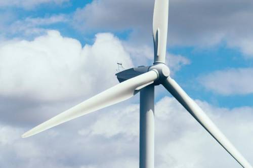 A wind generator, such as the one shown , uses the power of wind to generate electricity What do yo