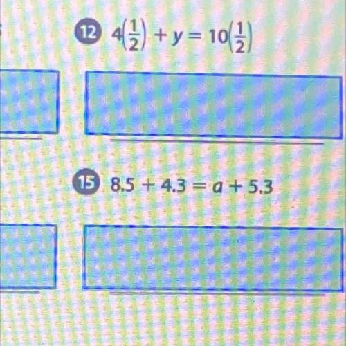 Need help only on 12